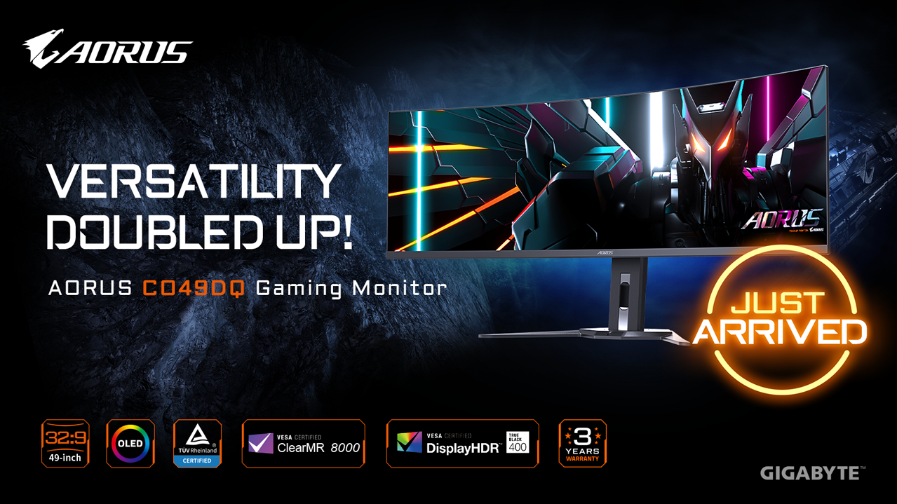 GIGABYTE Launches its AI-Enabled Ultrawide QD-OLED Gaming Monitor in Bangladesh